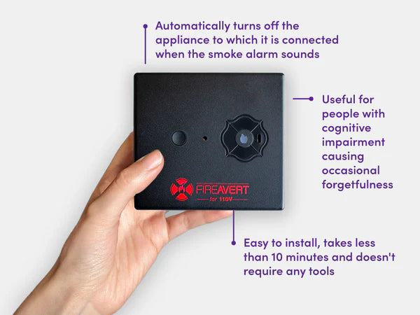 Fire Avert Automatic Small Appliance Shutoff by FireAvert Brand